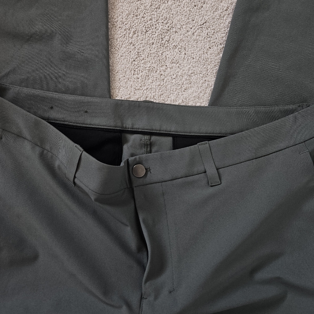 Lululemon | ABC Classic-Fit Trouser Warpstreme Pants LM5AO5S Mens 38, 38 x 31 - Picture 2 of 7